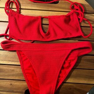 PacSun Red Bikini Set